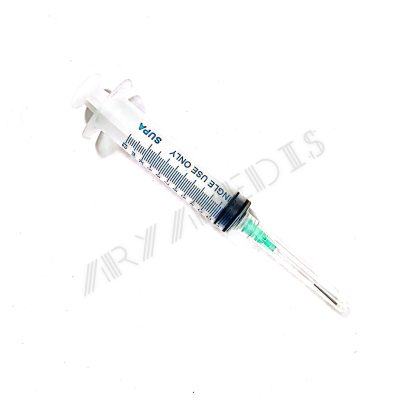 سرنگ 10cc با سرسوزن 22 ، 21 سه تکه لوئرلاک سوپا