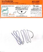 نخ و سوزن ویکریل (سوپابن) 4/0 با کات سوزن 19