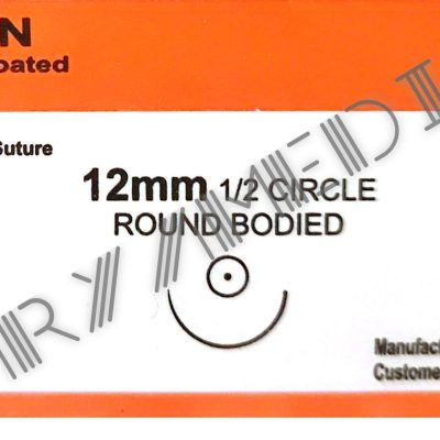 نخ و سوزن ویکریل (سوپابن) 6/0 راند سوزن 12 (قابل جذب)