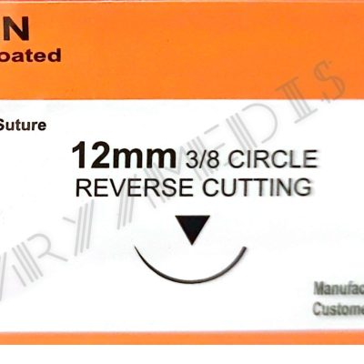 نخ و سوزن جراحی ویکریل (سوپابن) 6/0 کات سوزن 12 (قابل جذب)