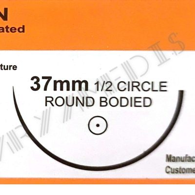 ننخ و سوزن ویکریل (سوپابن) 2 راند سوزن 37 (قابل جذب)