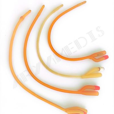 سوند (کتتر) فولی دو راه لاتکسی با شیر لاستیکی سوپا