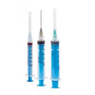 سرنگ 10cc با سرسوزن 22 ، 21 دو تکه لوئر اسلیپ سوپا