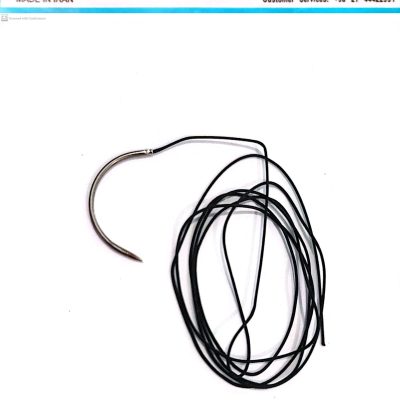 نخ و سوزن جراحی سیلک 6/0 کات سوزن 12 (غیر قابل جذب طبیعی)