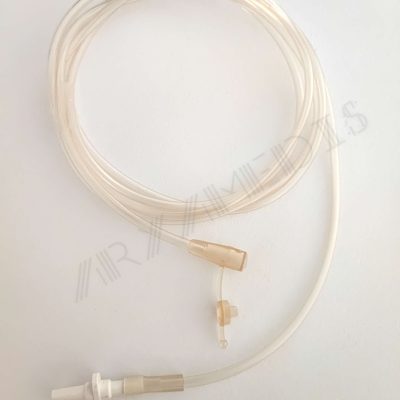 اکستنشن تیوب (لوله K) یک سر کانکتور یک سر کپ ویت باند