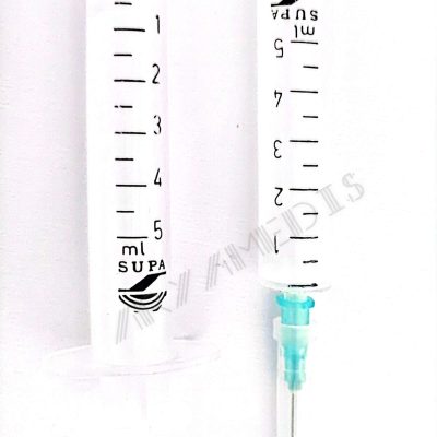 سرنگ 10cc با سرسوزن 22 ، 21 دو تکه لوئر اسلیپ سوپا