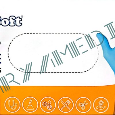 دستکش نیتریل آبی NovaSoft