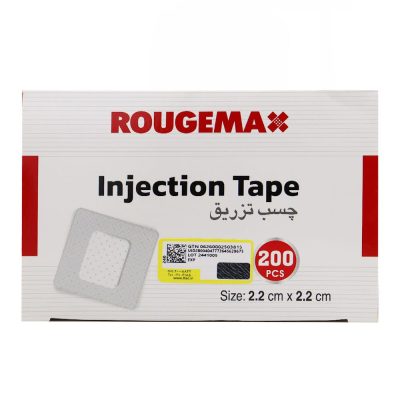 چسب تزریق رژمکس 2.2cm*2.2cm Rougemax